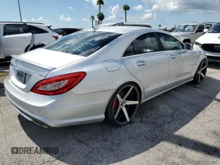 2012 Mercedes-Benz CLS-Class CLS 550 with VIN WDDLJ7DB9CA022839, listed as a Copart auction lot 74277184 with 0 mi miles and Non Repairable. Bid and sale history available at carsss.com. Image 3.