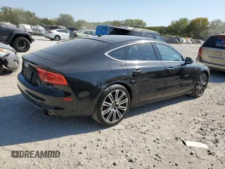 2015 Audi A7 3.0 Prestige with VIN WAU2GAFCXFN009065, listed as a Copart auction lot 72945554 with 127,690 mi miles and Salvage Title. Bid and sale history available at carsss.com. Image 3.