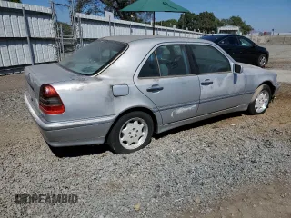 1998 Mercedes-Benz C 230/260/280/320 with VIN WDBHA23G6WA610121, listed as a Copart auction lot 68589184 with 134,147 mi miles and Salvage Title. Bid and sale history available at carsss.com. Image 3.