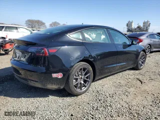 2023 Tesla Model 3 with VIN 5YJ3E1EA1PF685532, listed as a Copart auction lot 49343685 with 11,754 mi miles and Salvage Title. Bid and sale history available at carsss.com. Image 3.