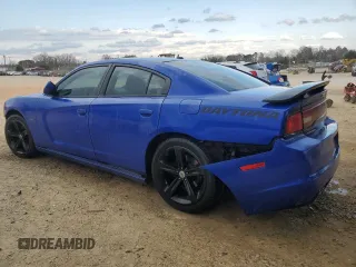2013 Dodge Charger RT with VIN 2C3CDXCT2DH677668, listed as a Copart auction lot 48690945 with 177,519 mi miles and Salvage Title. Bid and sale history available at carsss.com. Image 2.