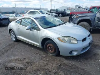 2006 Mitsubishi Eclipse GS with VIN 4A3AK24F16E028178, listed as a IAAI auction lot 41949589 with 160,297 mi miles. Bid and sale history available at carsss.com. Image 1.
