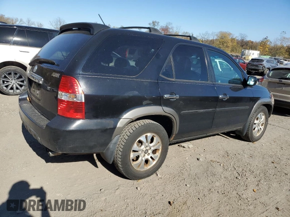 2003 Acura MDX Touring Pkg RES with VIN 2HNYD18713H534374, listed as a Copart auction lot 77466024 with 161,945 mi miles and Salvage Title. Bid and sale history available at carsss.com. Image 3.