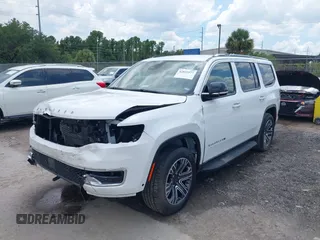 2024 Jeep Wagoneer Series II with VIN 1C4SJUBP0RS126254, listed as a IAAI auction lot 42825977 with 54,258 mi miles and . Bid and sale history available at DreamBid. Image 2.