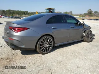 2022 Mercedes-Benz CLA 35 AMG with VIN W1K5J5BB2NN296072, listed as a Copart auction lot 44534784 with 44,666 mi miles and . Bid and sale history available at DreamBid. Image 3.