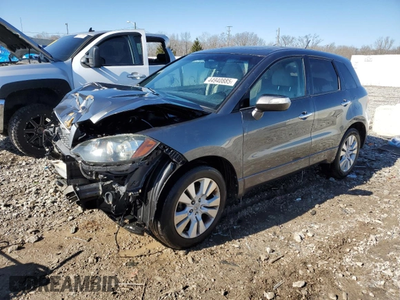 2011 Acura RDX with VIN 5J8TB2H29BA005205, listed as a Copart auction lot 44940885 with 206,024 mi miles and Non Repairable. Bid and sale history available at carsss.com. Image 1.