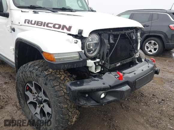 2018 Jeep Wrangler Unlimited Rubicon with VIN 1C4HJXFG6JW301254, listed as a IAAI auction lot 41654089 with 71,364 mi miles and . Bid and sale history available at DreamBid. Image 18.