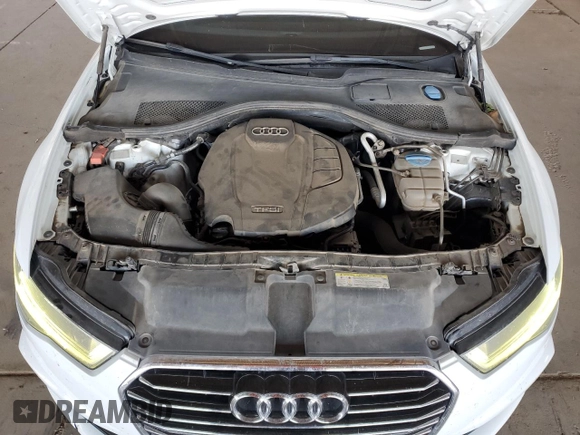 2017 Audi A6 Premium Plus with VIN WAUD8AFC8HN092536, listed as a Copart auction lot 62597345 with 97,570 mi miles and Salvage title. Bid and sale history available at DreamBid. Image 11.