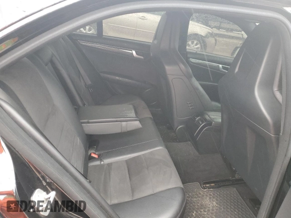 2012 Mercedes-Benz C 63 AMG with VIN WDDGF7HBXCA652494, listed as a Copart auction lot 47429705 with 133,161 mi miles and Salvage Title. Bid and sale history available at carsss.com. Image 10.