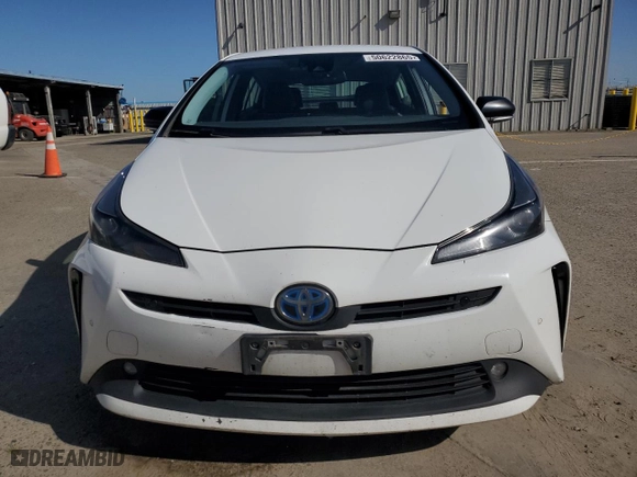 2022 Toyota Prius L Eco with VIN JTDKAMFU4N3161089, listed as a Copart auction lot 50622865 with 325,208 mi miles and Clean Title. Bid and sale history available at carsss.com. Image 5.