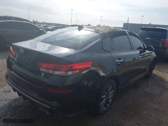 2020 Kia Optima LX with VIN 5XXGT4L34LG435819, listed as a IAAI auction lot 41382125 with 1 mi miles. Bid and sale history available at carsss.com. Image 4.