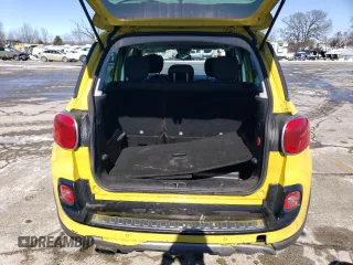 2014 FIAT 500L Trekking with VIN ZFBCFADH2EZ021617, listed as a Copart auction lot 46073835 with 127,121 mi miles and Salvage Title. Bid and sale history available at DreamBid. Image 6.