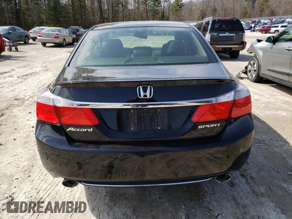 2014 Honda Accord Sport with VIN 1HGCR2F5XEA058802, listed as a Copart auction lot 48528275 with Not Provided miles and Clean Title. Bid and sale history available at carsss.com. Image 6.