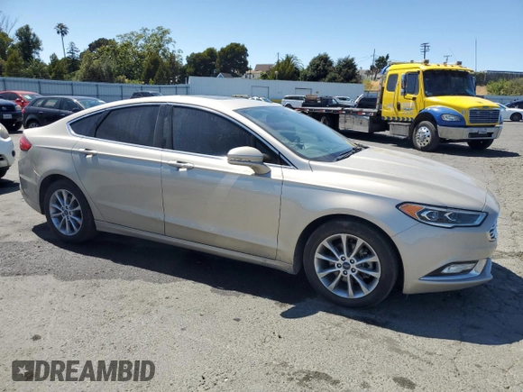 2017 Ford Fusion SE with VIN 3FA6P0HD3HR189967, listed as a Copart auction lot 64481785 with 130,230 mi miles and Clean title. Bid and sale history available at DreamBid. Image 4.