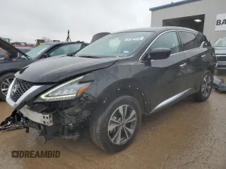 2023 Nissan Murano S with VIN 5N1AZ2AJXPC115237, listed as a Copart auction lot 85012684 with 62,802 mi miles and Salvage title. Bid and sale history available at DreamBid. Image 1.