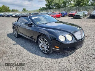 2008 Bentley Continental GT with VIN SCBDR33W68C052142, listed as a Copart auction lot 69032654 with 79,229 mi miles and Salvage Title. Bid and sale history available at DreamBid. Image 3.