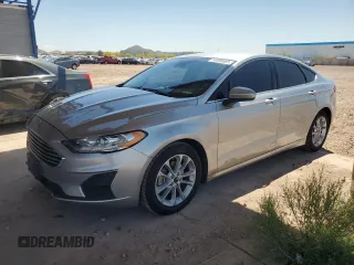 2020 Ford Fusion SE with VIN 3FA6P0HD3LR127008, listed as a Copart auction lot 54830665 with 122,179 mi miles and Salvage title. Bid and sale history available at DreamBid. Image 1.