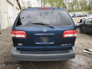 2003 Toyota Sienna CE with VIN 4T3ZF19C73U552152, listed as a Copart auction lot 84008434 with 150,744 mi miles and Non Repairable. Bid and sale history available at carsss.com. Image 6.