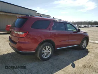 2015 Dodge Durango SXT with VIN 1C4RDJAG0FC114603, listed as a Copart auction lot 52016155 with 88,269 mi miles and Salvage Title. Bid and sale history available at DreamBid. Image 3.