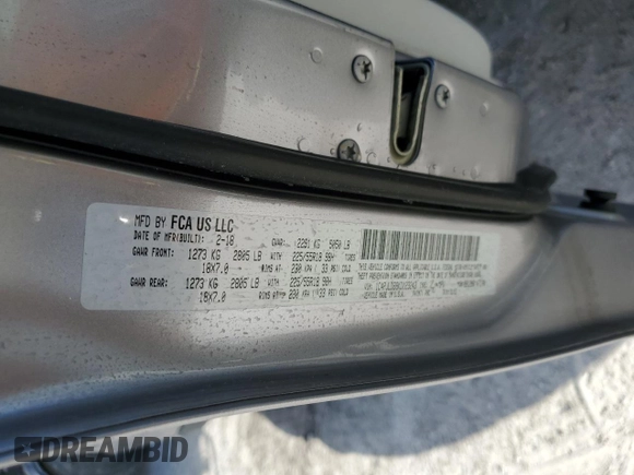 2019 Jeep Cherokee Limited with VIN 1C4PJLDB8KD123243, listed as a Copart auction lot 55253785 with Not provided miles and Non repairable. Bid and sale history available at DreamBid. Image 13.