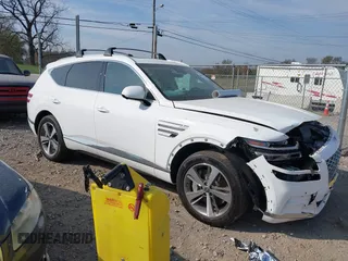 2024 Genesis GV80 with VIN KMUHCESC6RU160904, listed as a IAAI auction lot 40675389 with 6,984 mi miles and . Bid and sale history available at DreamBid. Image 1.