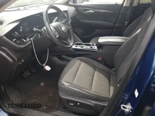 2022 Buick Envision Preferred with VIN LRBAZLR45ND164828, listed as a Copart auction lot 51814185 with 53,303 mi miles and Salvage Title. Bid and sale history available at carsss.com. Image 7.