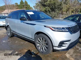 2020 Land Rover Range Rover Velar R-Dynamic S with VIN SALYK2EX9LA275226, listed as a IAAI auction lot 41300466 with 83,244 mi miles. Bid and sale history available at carsss.com. Image 1.