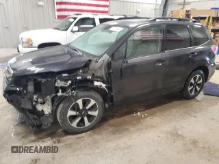 2018 Subaru Forester Limited with VIN JF2SJAJC9JH583984, listed as a Copart auction lot 52155405 with 64,267 mi miles and Salvage Title. Bid and sale history available at carsss.com. Image 1.