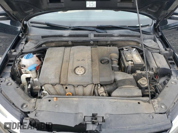 2012 Volkswagen Jetta SE with VIN 3VWDX7AJ3CM114196, listed as a Copart auction lot 61236545 with 128,893 mi miles and Salvage title. Bid and sale history available at DreamBid. Image 11.