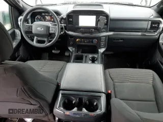 2021 Ford F-150 XL with VIN 1FTEW1C8XMKE55072, listed as a Copart auction lot 46501685 with 82,833 mi miles and Salvage title. Bid and sale history available at DreamBid. Image 8.