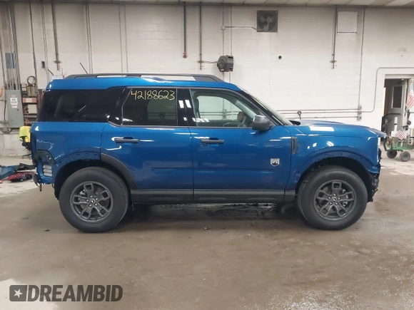 2024 Ford Bronco Sport Big Bend with VIN 3FMCR9B61RRF72020, listed as a IAAI auction lot 42188623 with 605 mi miles and . Bid and sale history available at DreamBid. Image 14.