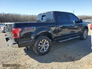 2016 Ford F-150 XLT with VIN 1FTEW1EG9GKF60162, listed as a Copart auction lot 46482285 with 122,263 mi miles and Salvage Title. Bid and sale history available at carsss.com. Image 3.