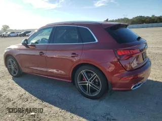 2020 Audi SQ5 Prestige with VIN WA1C4AFY3L2075203, listed as a Copart auction lot 71441424 with 23,682 mi miles and Salvage Title. Bid and sale history available at DreamBid. Image 2.