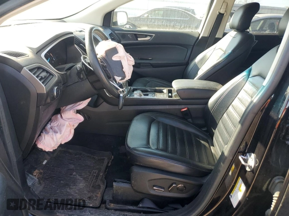 2019 Ford Edge SEL with VIN 2FMPK4J97KBC34419, listed as a Copart auction lot 47977035 with 82,609 mi miles and Salvage Title. Bid and sale history available at carsss.com. Image 7.