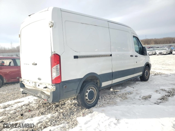 2017 Ford Transit Van with VIN 1FTYR2CM0HKB53223, listed as a Copart auction lot 87402734 with NaN miles and Clean Title. Bid and sale history available at carsss.com. Image 3.