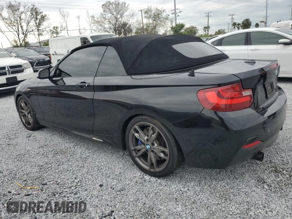 2015 BMW 2 Series M235i with VIN WBA1M1C54FV393578, listed as a Copart auction lot 88945735 with 95,713 mi miles and Salvage title. Bid and sale history available at DreamBid. Image 2.