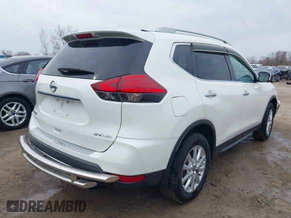 2017 Nissan Rogue SV with VIN 5N1AT2MV9HC794645, listed as a IAAI auction lot 42005802 with 66,707 mi miles. Bid and sale history available at carsss.com. Image 4.