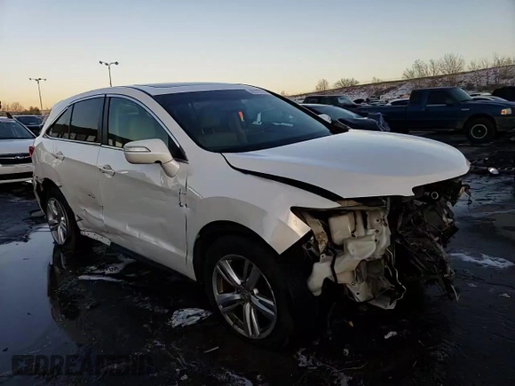 2014 Acura RDX with VIN 5J8TB4H33EL010770, listed as a Copart auction lot 42875135 with Not Provided miles and Salvage Title. Bid and sale history available at DreamBid. Image 15.