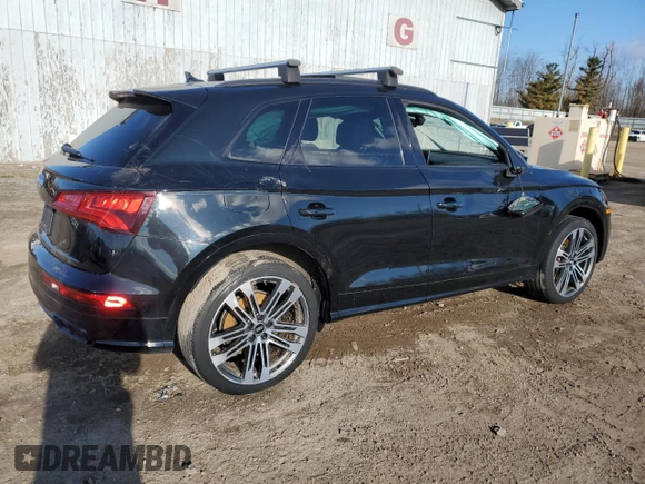 2019 Audi SQ5 Premium Plus with VIN WA1B4AFY2K2005606, listed as a Copart auction lot 51994665 with 61,955 mi miles and Clean Title. Bid and sale history available at DreamBid. Image 3.