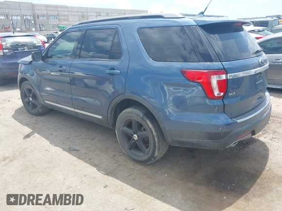 2018 Ford Explorer XLT with VIN 1FM5K7D85JGB77656, listed as a IAAI auction lot 42366539 with 86,579 mi miles and . Bid and sale history available at DreamBid. Image 3.