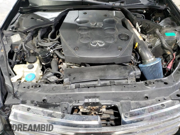 2004 Infiniti G35 w/Leather with VIN JNKCV51FX4M703729, listed as a Copart auction lot 75719704 with 167,828 mi miles and Non Repairable. Bid and sale history available at DreamBid. Image 11.