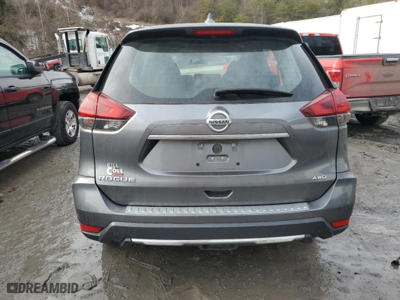 2018 Nissan Rogue SV with VIN 5N1AT2MV3JC785221, listed as a Copart auction lot 43079255 with 193,138 mi miles and Salvage Title. Bid and sale history available at carsss.com. Image 6.