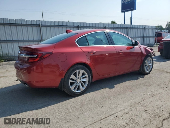 2015 Buick Regal Premium I z VIN 2G4GN5EX8F9199442, wystawiony jako Copart lot #59466915 z przebiegiem 121 495 mil mil oraz Szkoda całkowita • Salvage title. Historia ofert i sprzedaży dostępna na DreamBid. Obrazek 3.