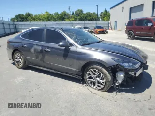 2020 Hyundai Sonata SEL z VIN 5NPEF4JA3LH039126, wystawiony jako Copart lot #58336125 z przebiegiem 57 370 mil mil oraz Szkoda całkowita • Salvage title. Historia ofert i sprzedaży dostępna na DreamBid. Obrazek 4.