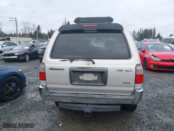 1999 Toyota 4Runner SR5 with VIN JT3HN86R9X0239084, listed as a IAAI auction lot 41600143 with 292,342 mi miles. Bid and sale history available at carsss.com. Image 16.