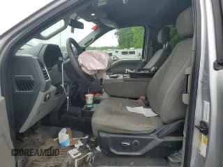 2017 Ford F-150 XL with VIN 1FTFX1EF0HFA55923, listed as a Copart auction lot 59979025 with 128,620 mi miles and Salvage title. Bid and sale history available at DreamBid. Image 7.