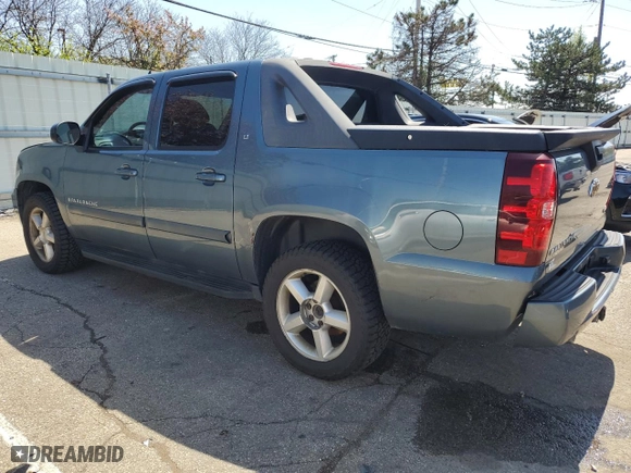 2008 Chevrolet Avalanche LT w/1LT with VIN 3GNFK12338G160616, listed as a Copart auction lot 52085255 with 217,590 mi miles and Salvage Title. Bid and sale history available at carsss.com. Image 2.