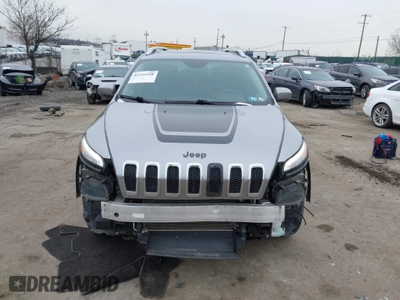 2017 Jeep Cherokee Limited with VIN 1C4PJMDS4HW597175, listed as a IAAI auction lot 41525358 with 87,227 mi miles. Bid and sale history available at carsss.com. Image 13.
