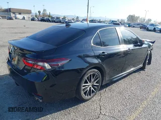 2023 Toyota Camry SE with VIN 4T1T11AKXPU760788, listed as a IAAI auction lot 41837741 with 1 mi miles. Bid and sale history available at carsss.com. Image 4.