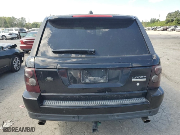 2007 Land Rover Range Rover Sport SC with VIN SALSH23437A999979, listed as a Copart auction lot 70062194 with 163,003 mi miles and Salvage Title. Bid and sale history available at carsss.com. Image 6.